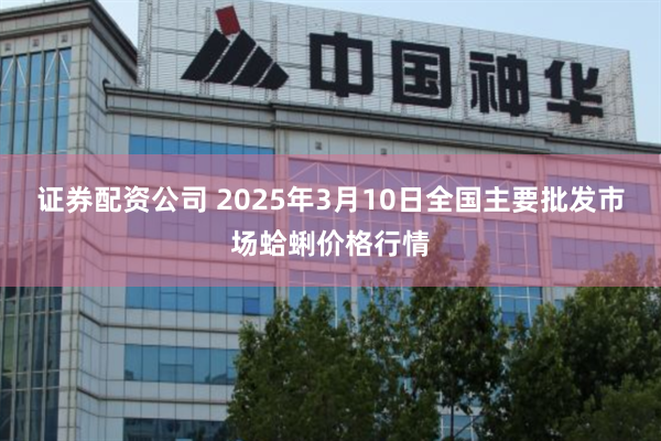 证券配资公司 2025年3月10日全国主要批发市场蛤蜊价格行情